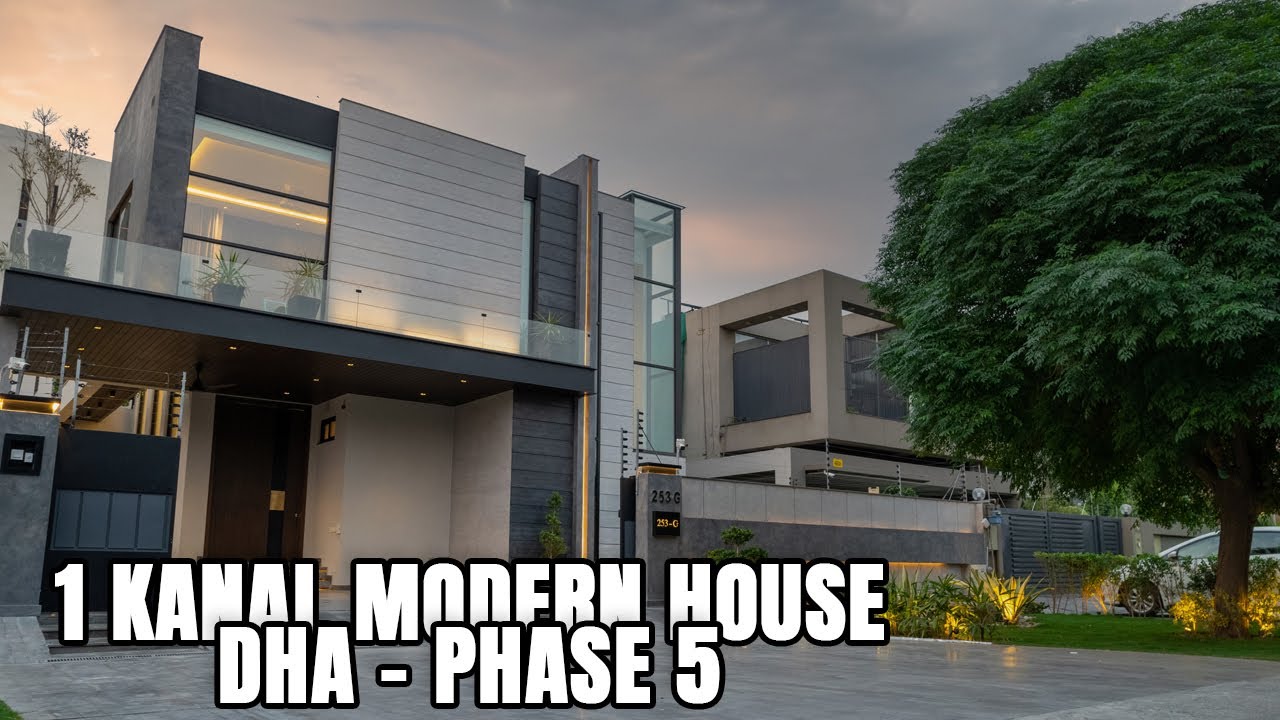 1 Kanal Modern House by We Build and Noor Khan Design Studio Phase 5 DHA, Lahore - Pakistan