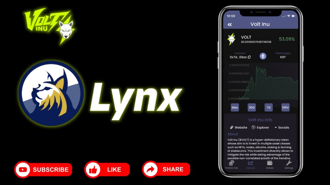 Voltichange X Lynx - Crypto Portfolio Tracker