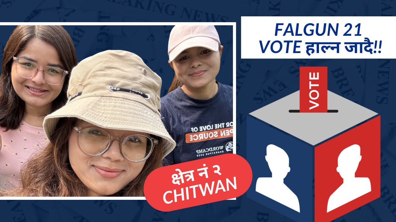 Chitwan-2 ! On our way to vote for change #rabilamichhane #voteforchange #nepal #balenshah #2082 