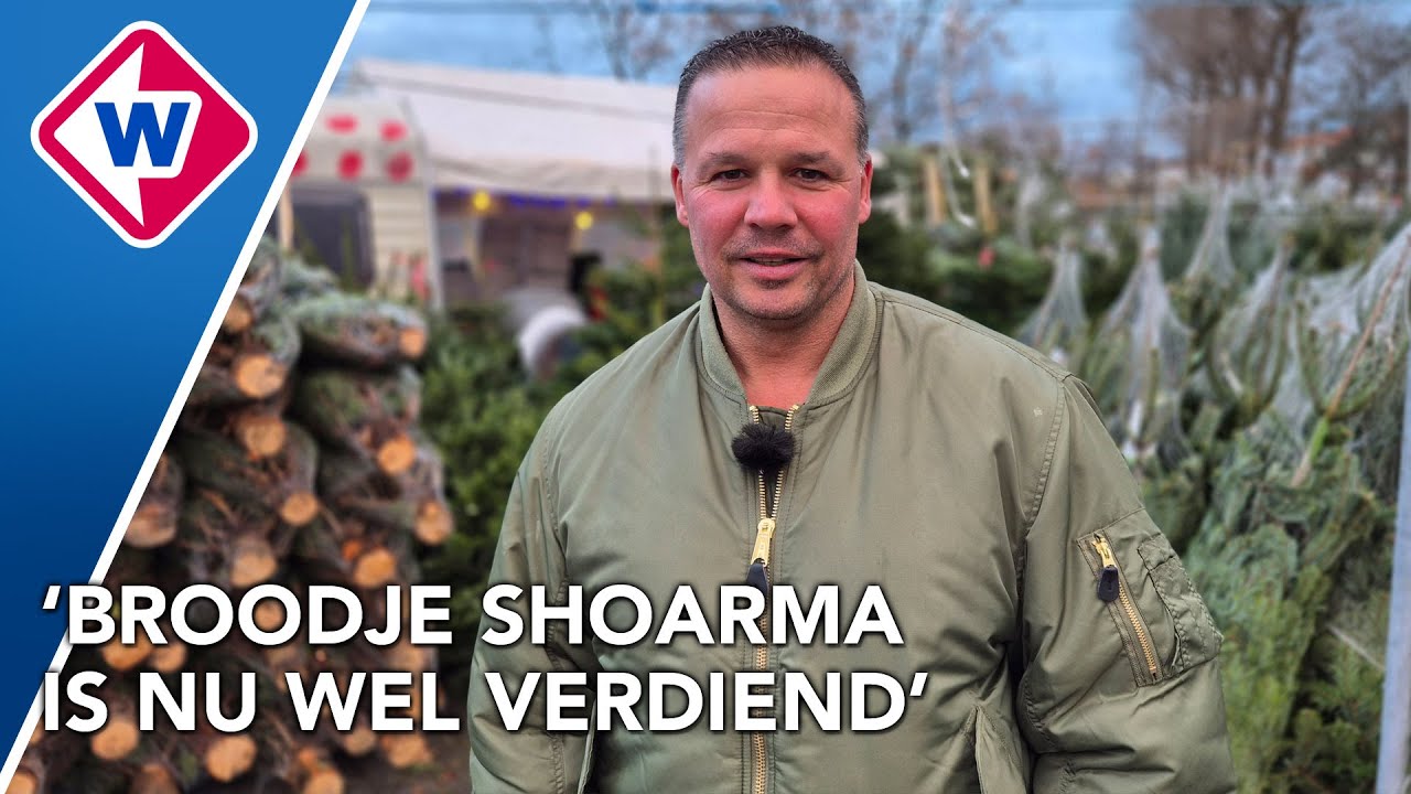 Dit maakt een kerstbomenverkoper iedere dag mee