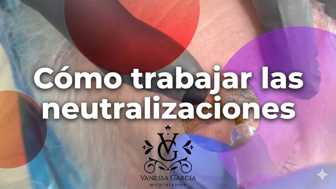 Cómo trabajar las neutralizaciones. #pigmentos #microblading