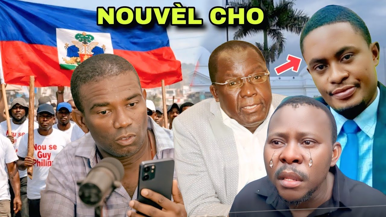 Me Guy Philippe monte live poul reponn kesyon pèp la Robens Telfort reponn minis Nader pou Shelson