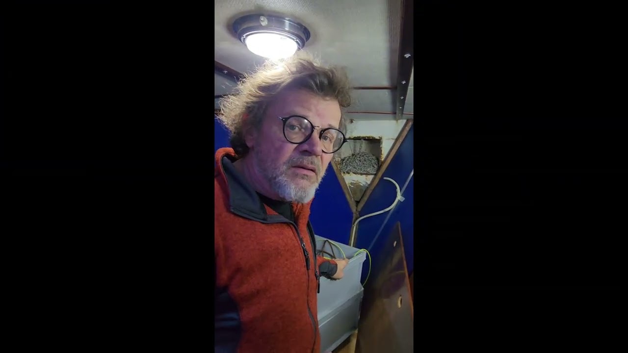 Kabel, Waschbecken und erste Verschönerung unserer Gouwzee IV.