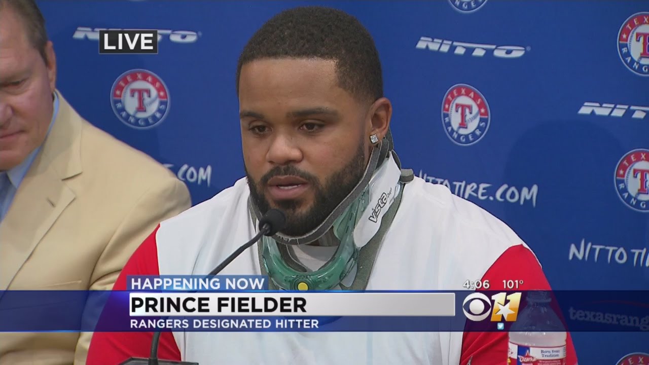 Prince Fielder Bids Tearful Farewell