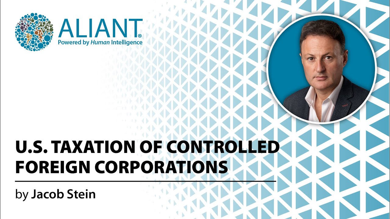 U.S. Taxation of Controlled Foreign Corporations