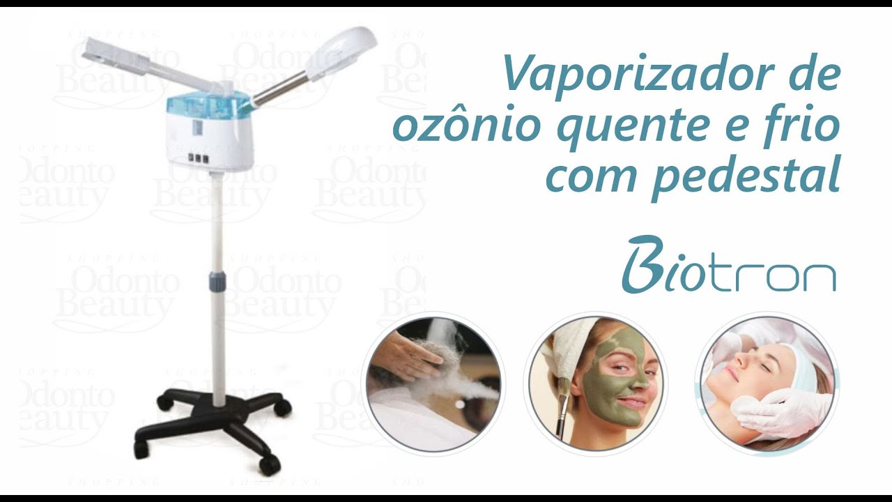 VAPORIZADOR DE OZÔNIO QUENTE E FRIO COM PEDESTAL  220V