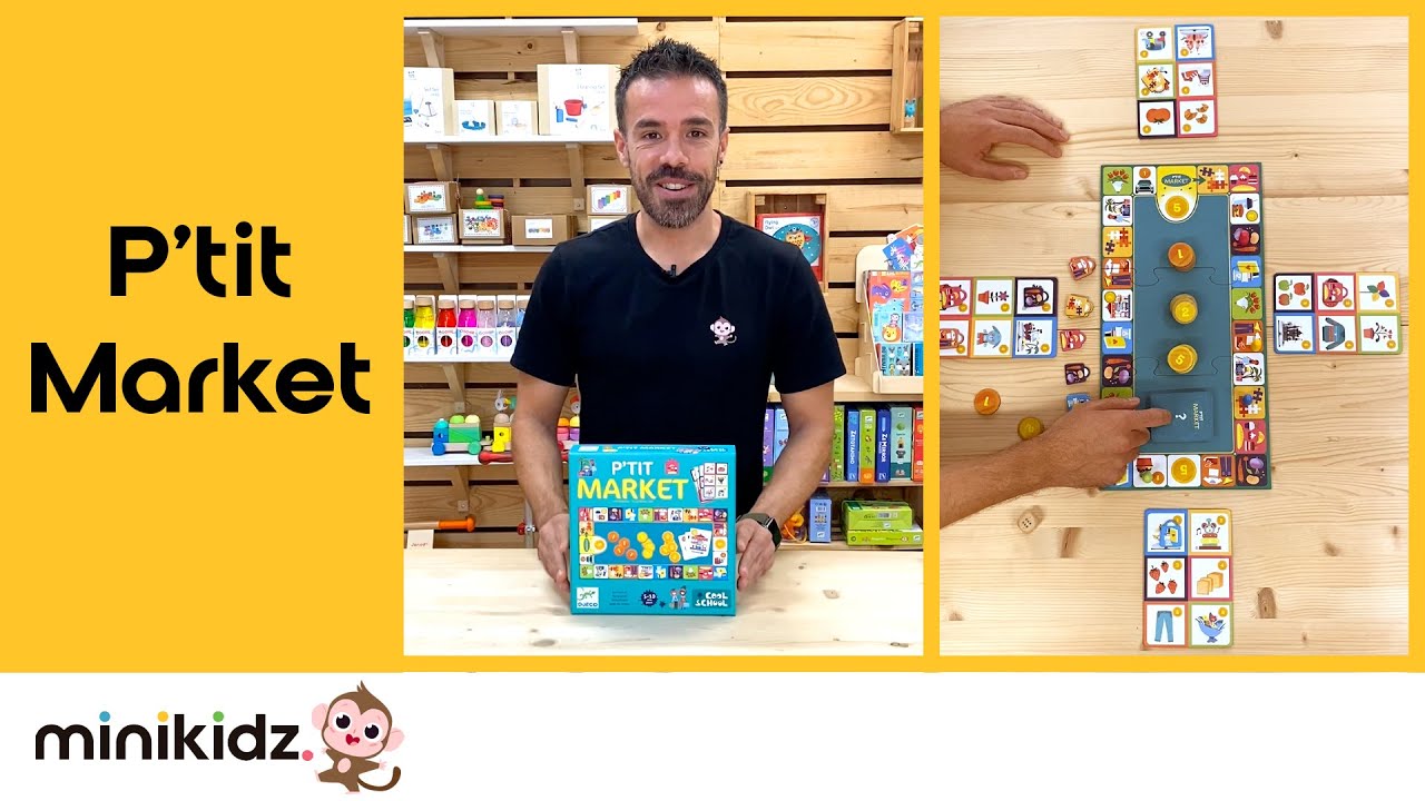 P'tit Market, de Djeco, para aprender a comprar y gestionar el dinero