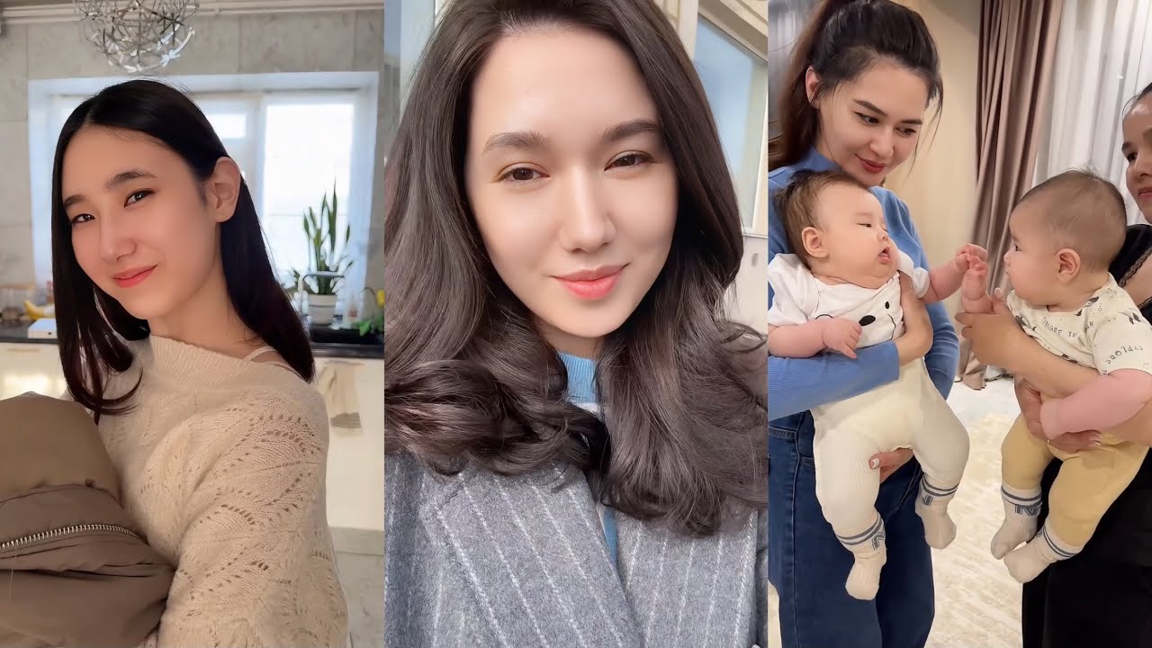 俄罗斯老婆37岁，中俄三胎宝宝满四个月！