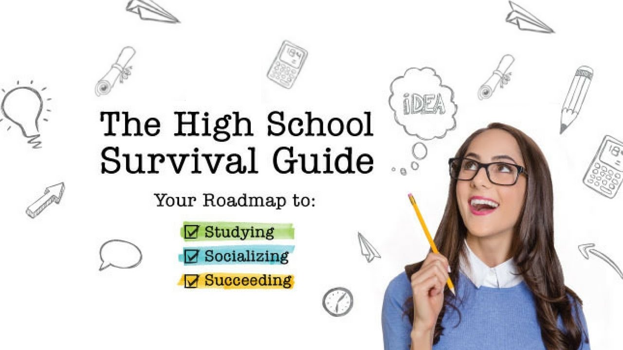 THE HIGH SCHOOL SURVIVAL GUIDE | Study With Jess BOOK!