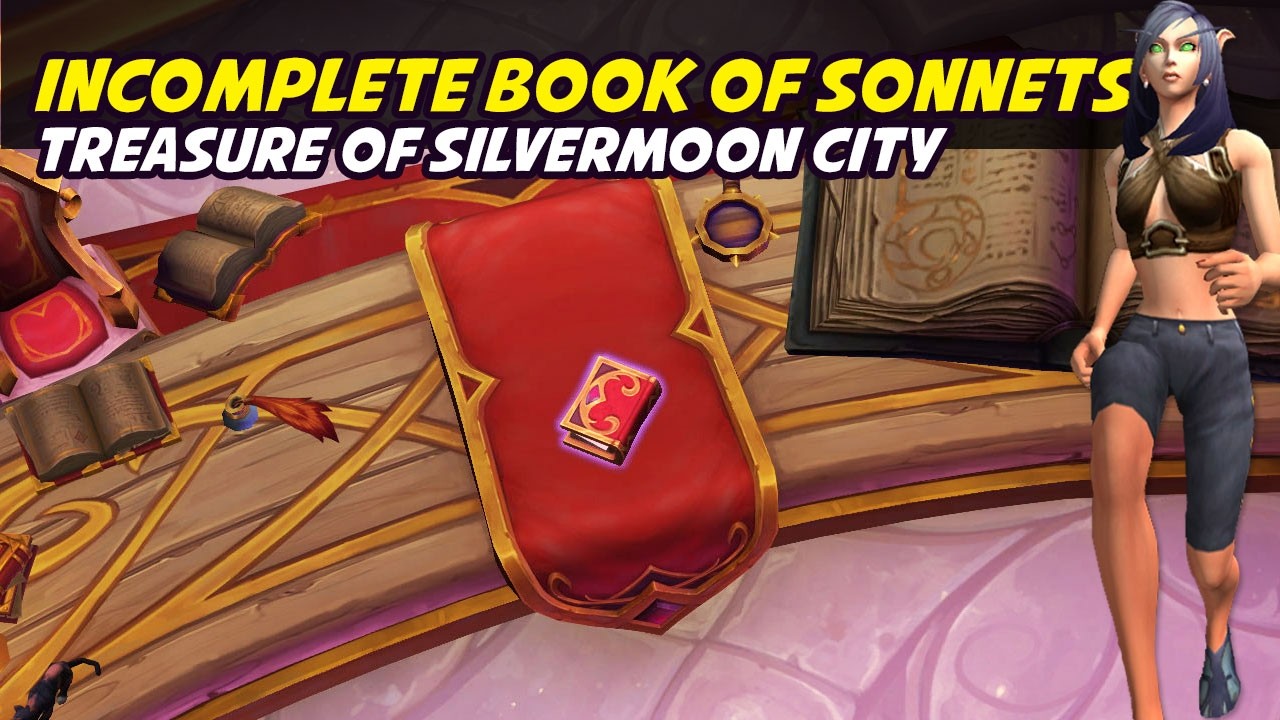 Incomplete Book of Sonnets - Silvermoon City Treasure