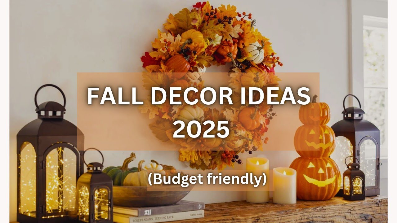 Fall Decor 2025: Autumn House Decor, Fall Entryway Decor, Fall Interior  
