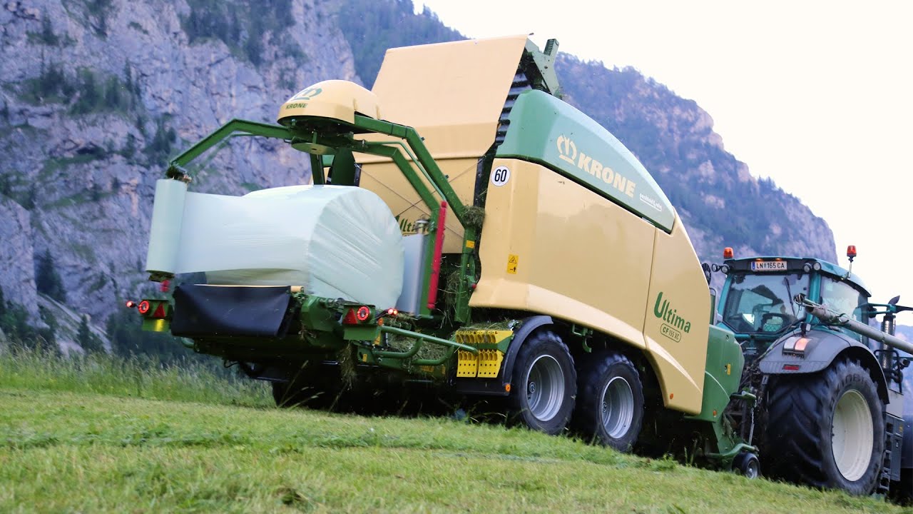 Krone Ultima beim Lohnunternehmen Schreibmaier