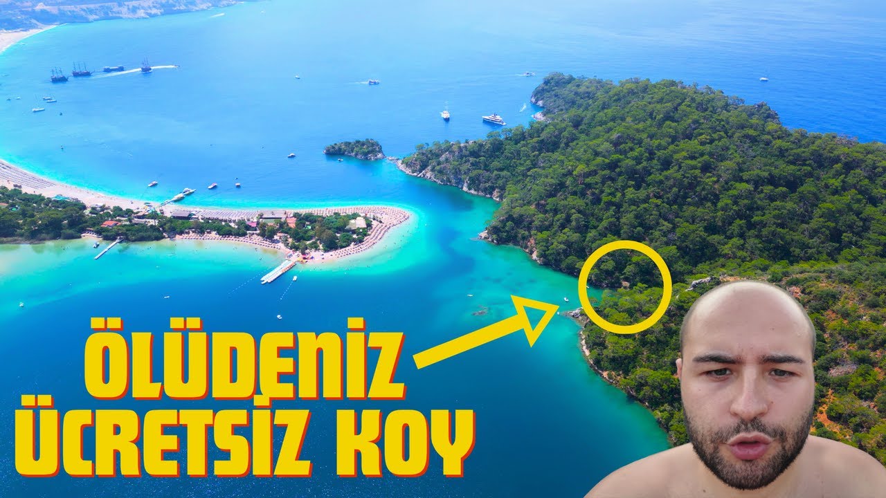 ÖLÜDENİZ MAVİ LAGÜN ÜCRETSİZ NASIL GİRİLİR - ÖLÜDENİZDEN SOĞUK SU PLAJINA KANO YAPTIK