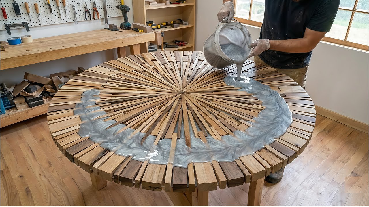 Woodworking The Best Techniques For Creating Stunning Epoxy Wood Tables