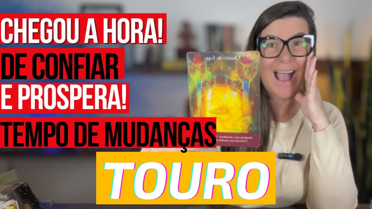 TOURO♉️É TEMPO DE MUDANÇAS! VOCÊ É MAIOR QUE TODOS OS SEUS DESAFIOS E SUA VITÓRIA SERÁ GRANDE!CONFIE