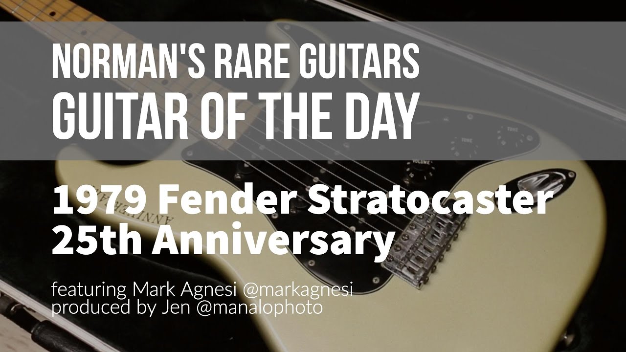 1979 Fender Stratocaster 25th Anniversary | Guitar of the Day