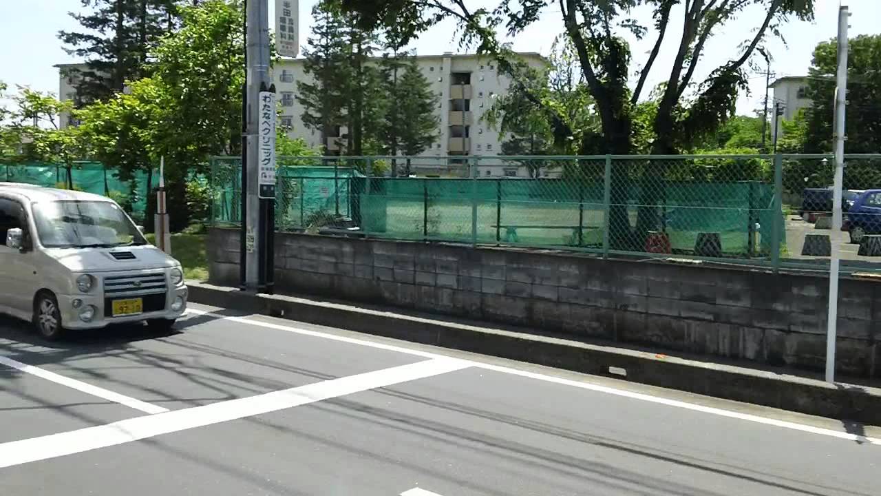 右側車窓／東武バスウエスト【東大12】原市団地北口→東大宮駅