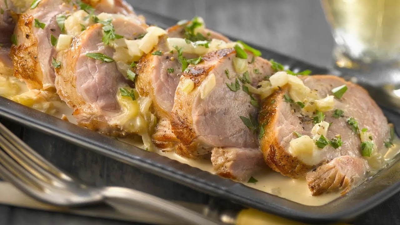 Filet mignon de porc à la crème | Recette gourmande