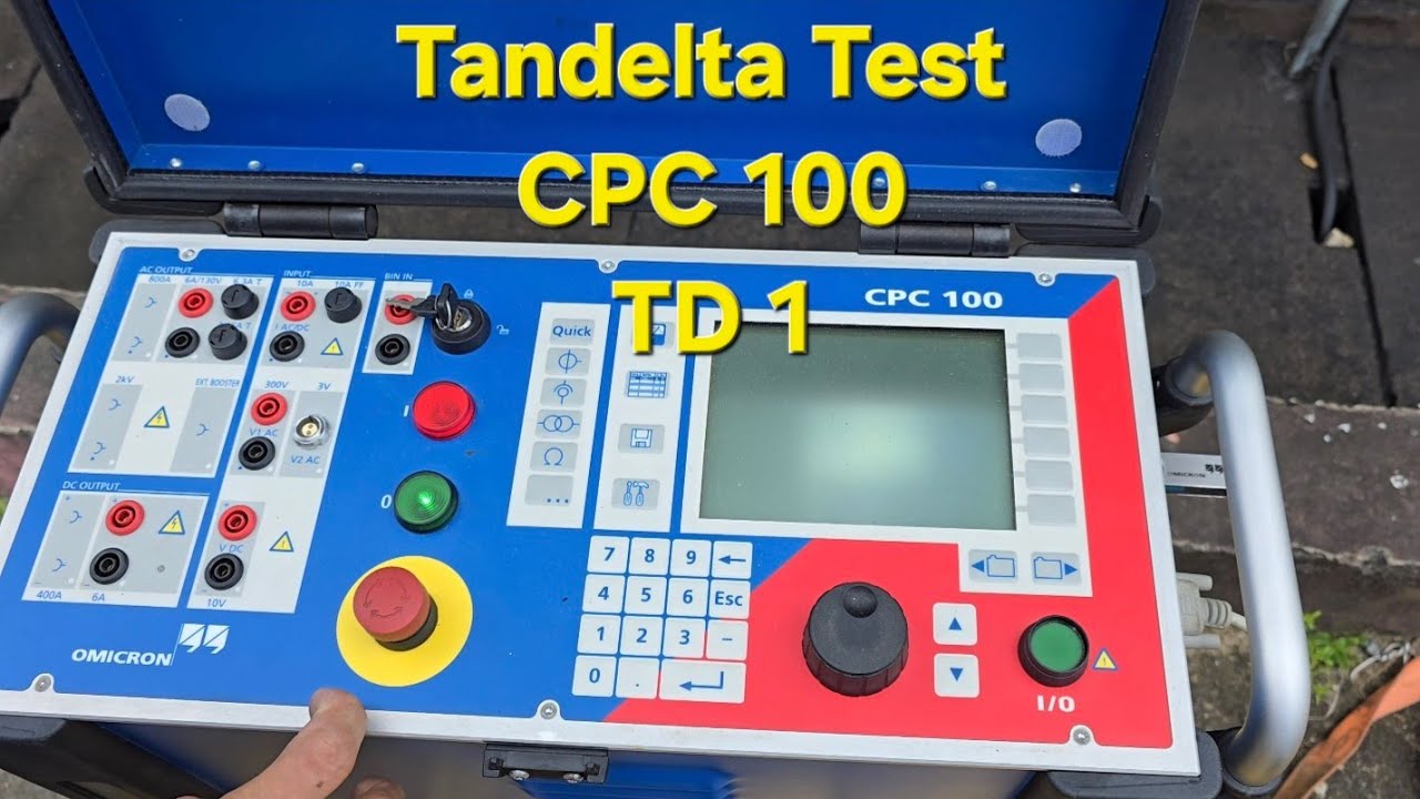 Tandelta test using cpc 100 and TD1 || টেনডেল্টা টেস্ট ||