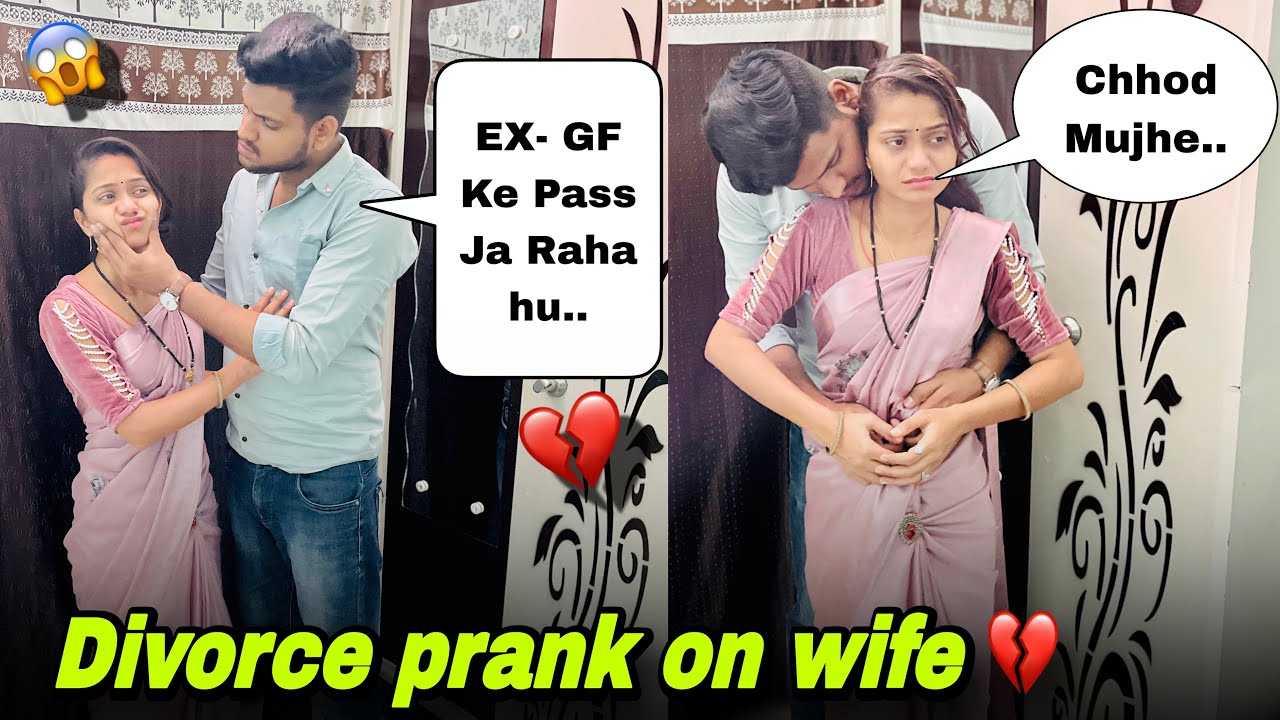 Going Back To Ex-Girlfriend Prank On Wife..Prank Gone Emotional 🥺
