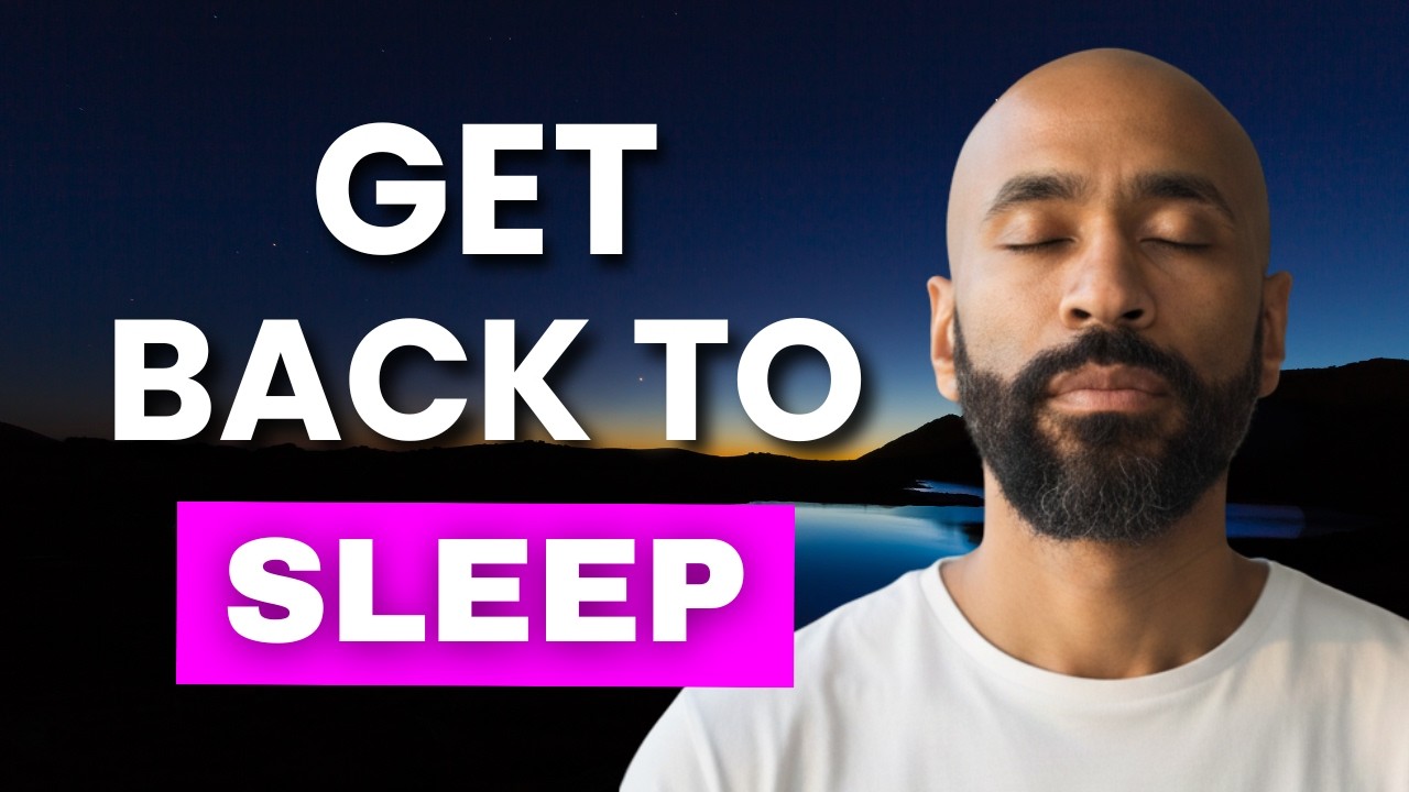 Meditation to get back to sleep when you've woken up | Deep Sleep Meditation