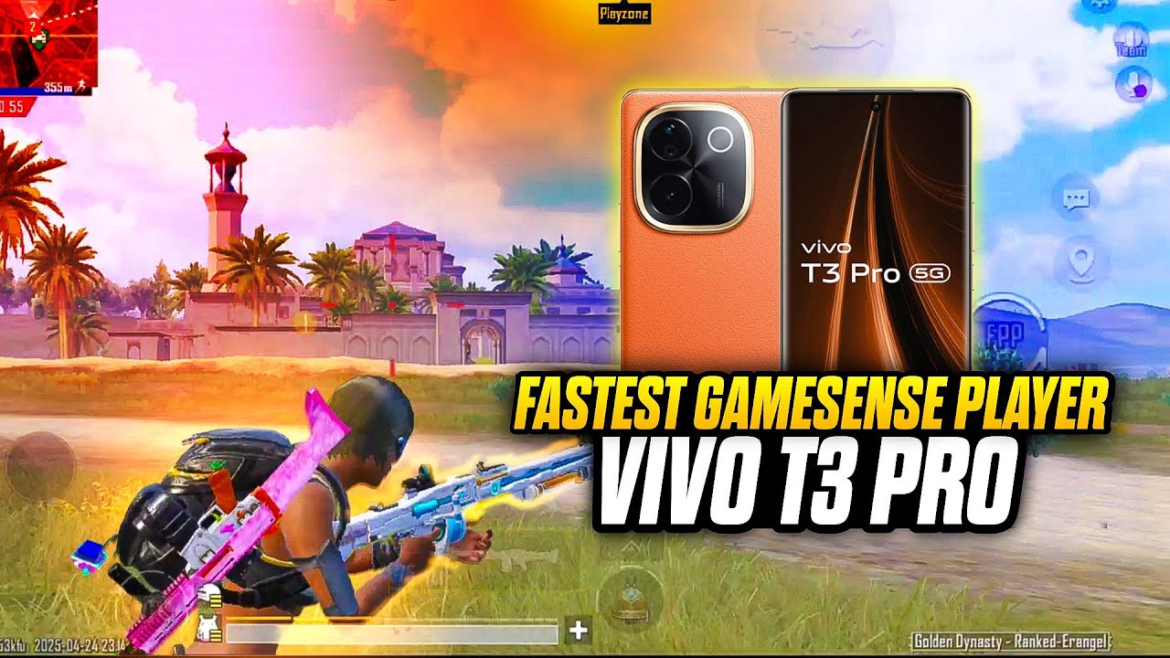 Fastest gamesense player in bgmi 🔱 Vivo T3 PRO 🔥