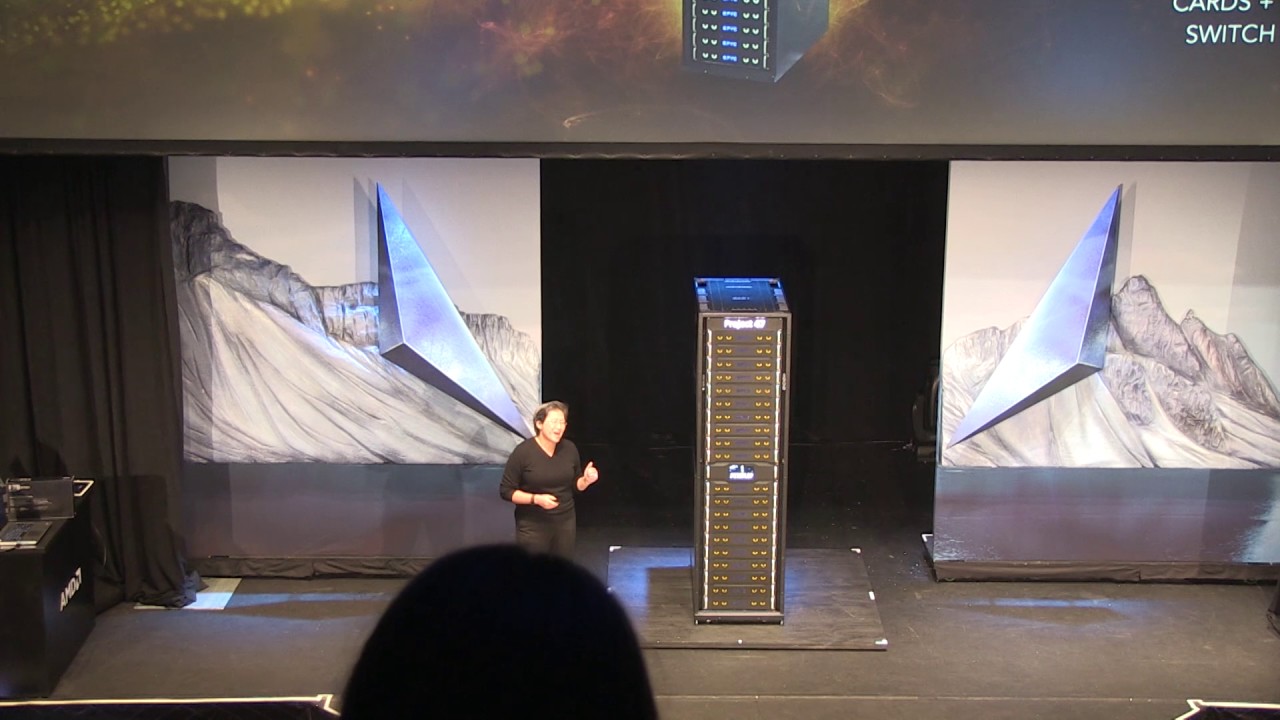 AMD Project 47 Supercomputer SIGGRAPH 2017