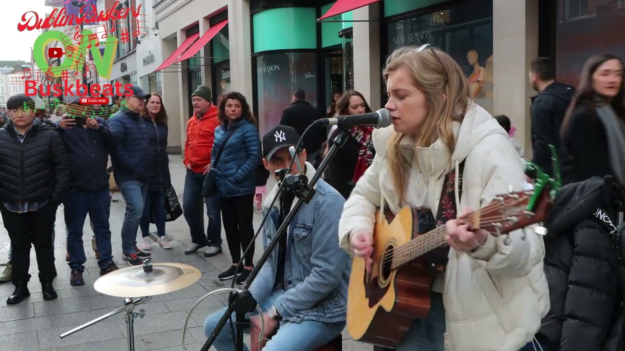 Zoe Clarke & Marcos Crowd stopping Fantastic performance of Jackson Live from Grafton Street Dublin