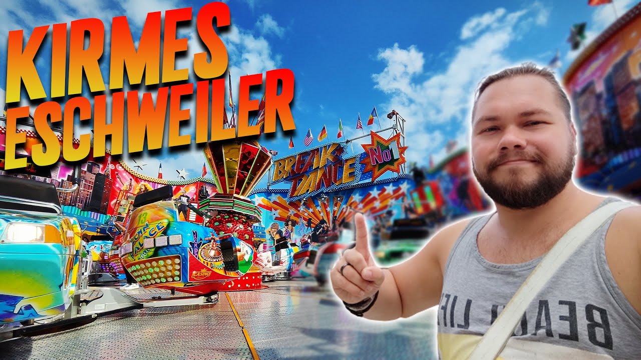 Kirmes Eschweiler Vlog Juli 2023🎢🎠  | 🤩KLEINE ABER FEINE KIRMES 😁| Eschweiler