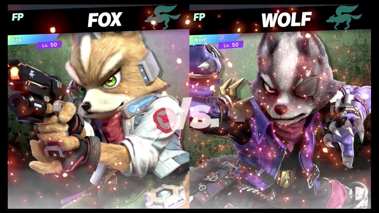 Super Smash Bros Ultimate Amiibo Fights – Request #17261 Fox vs Wolf
