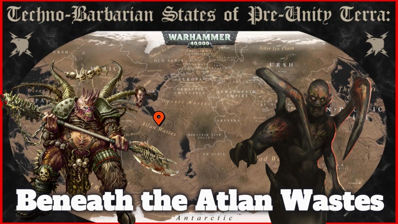 The Purge of the Subterranean Hordes: The Emperor's Battle Beneath the Atlan Wastes | Warhammer #40k