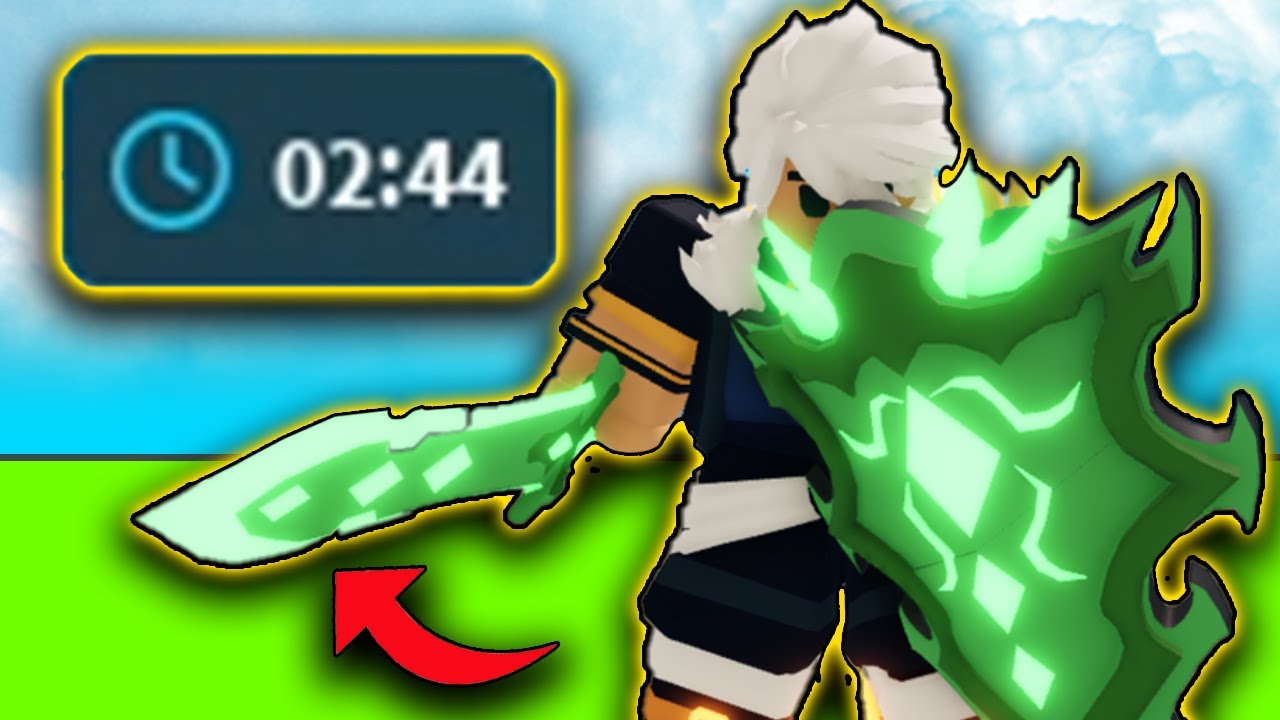 How to get Emerald sword in 3 minutes in new update - Roblox Bedwars