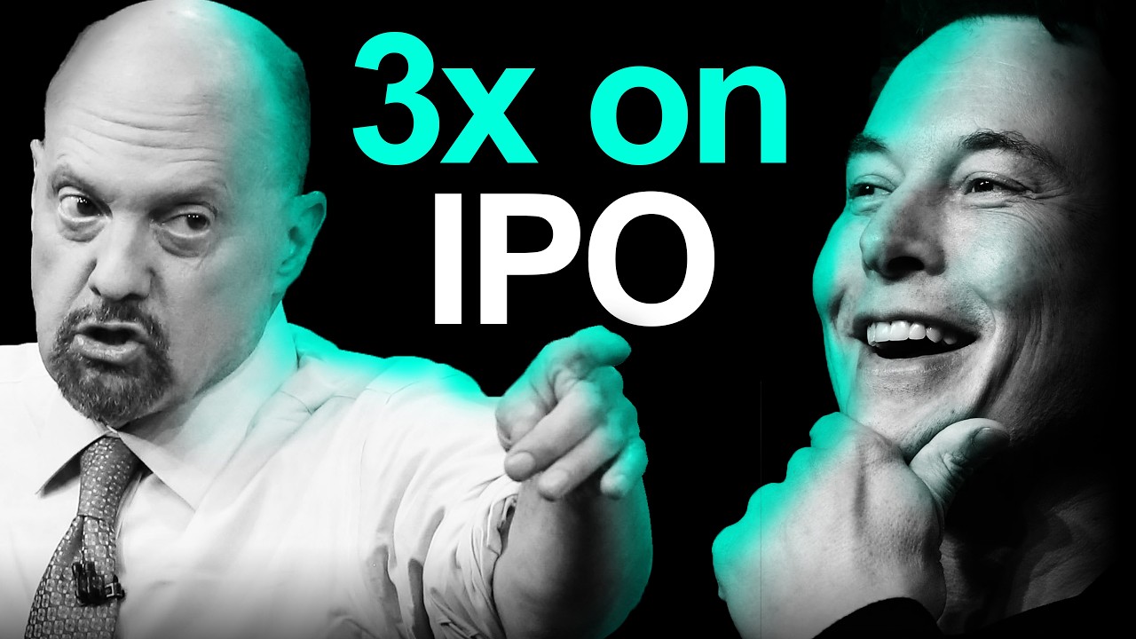 IPO SpaceX по $135 за акцию (оценка в $1,75 трлн) &mdash; Джим Крамер ПРЕДУПРЕЖДАЕТ: цена может вырасти...