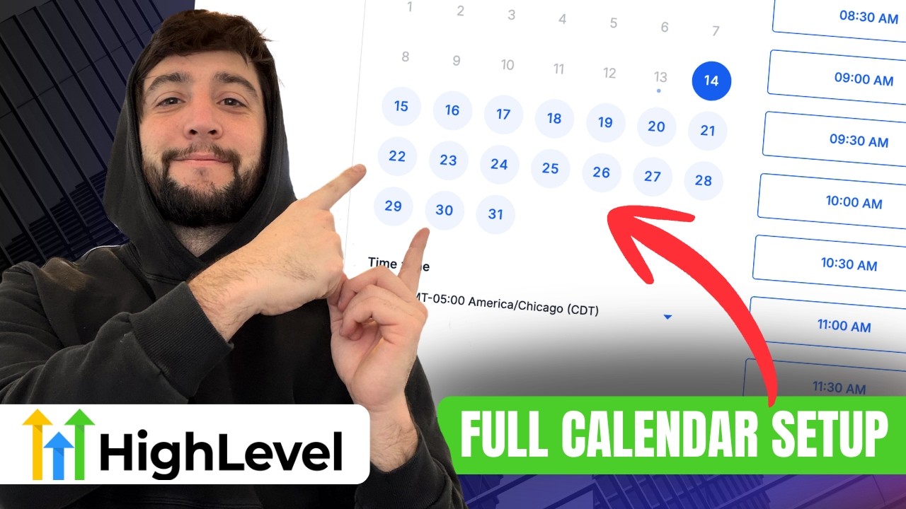 GoHighLevel Calendars Walkthrough [Beginner Friendly] Tutorial 2026
