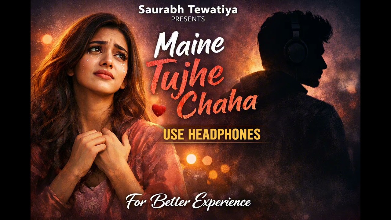 Maine Tujhe Chaha Anshuyon ki Tarah Full Latest Song 2026 | Present by Saurabh Tewatiya #sad 