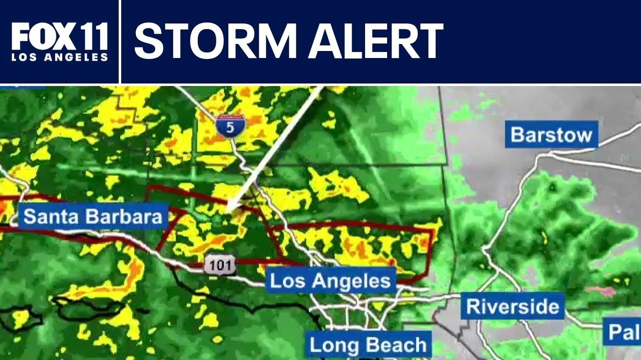 Southern California drenched by winter storm