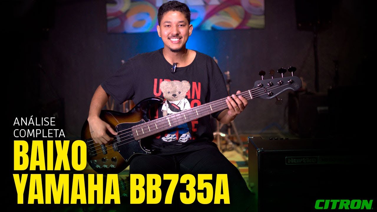 CONTRABAIXO YAMAHA BB735A - ANÁLISE COMPLETA