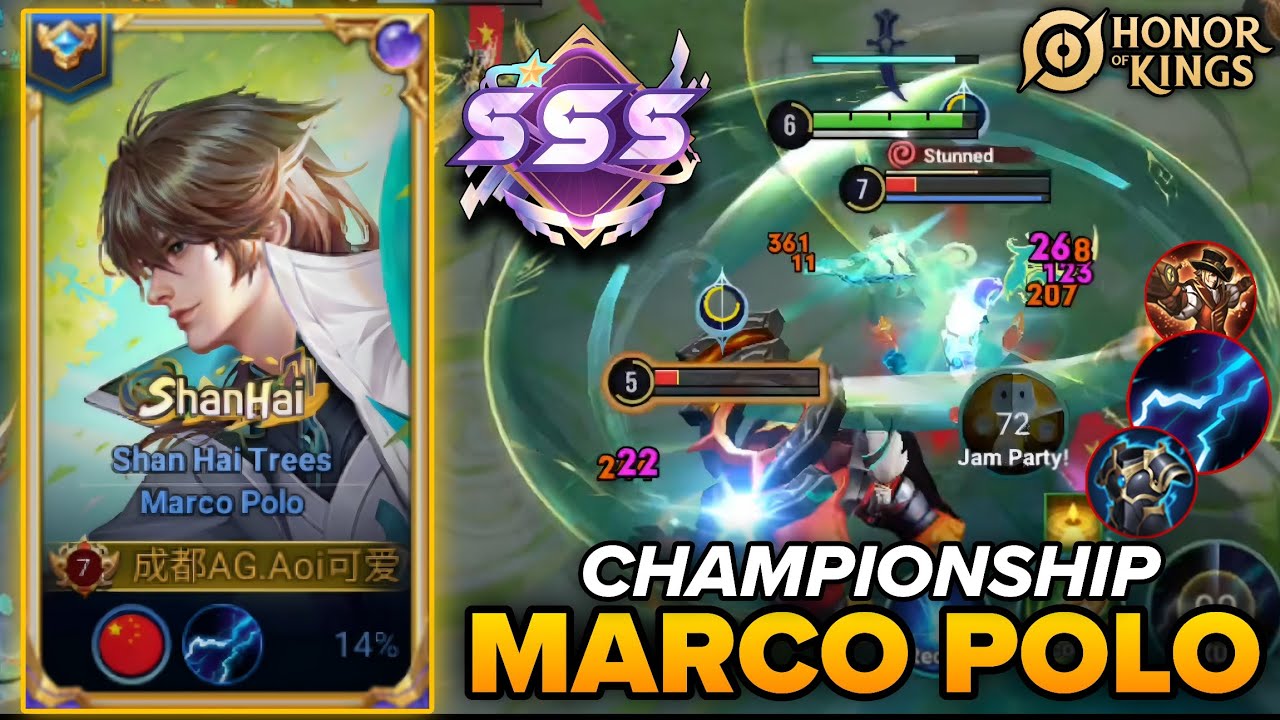 SSS! MARCO POLO НАНОСИТ БЕЗУМНЫЙ РЕАЛЬНЫЙ УЩЕРБ ВО ЧЕСТЬ КОРОЛЕЙ! | ГЕЙМПЛЕЙ ЧЕМПИОНАТА MARCO POLO!