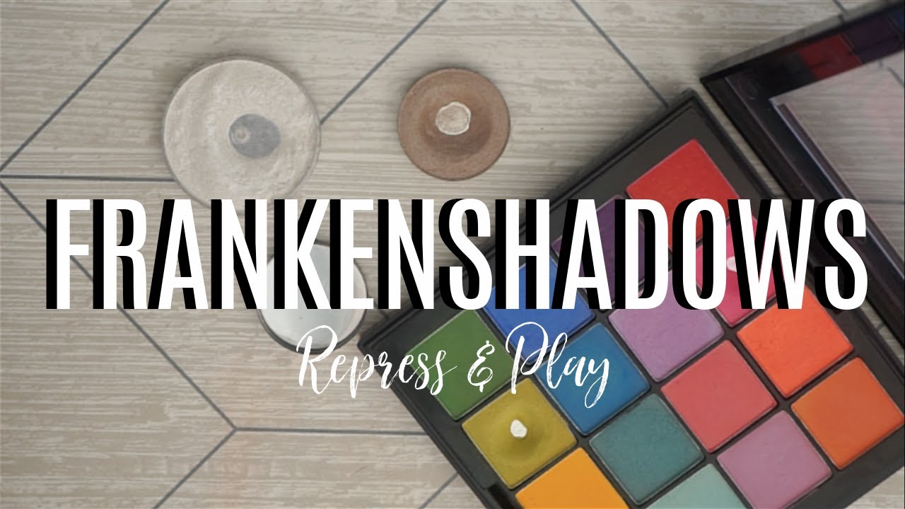 LET'S MAKE SOME FRANKENSHADOWS OF MY #PANTHATPALETTE