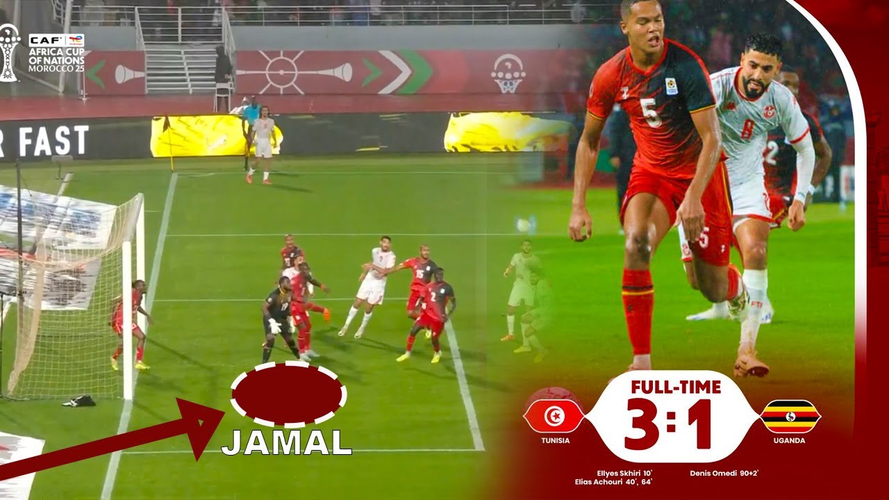 TUNISIA vs UGANDA 3-1 - CAF Africa Cup of Nations 2025 | Match Analysis