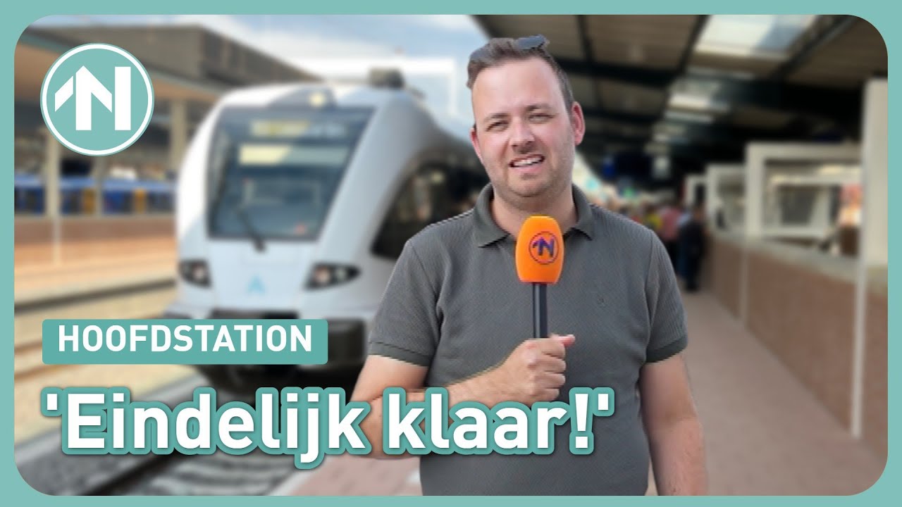 Na 64 dagen rijden er weer treinen: 'Hoofdstation onherkenbaar veranderd'