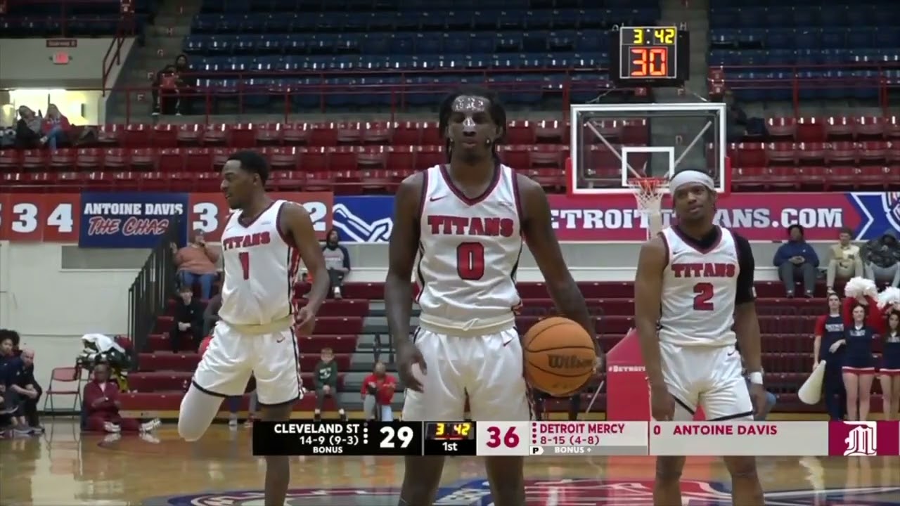 Antoine Davis 35 Points vs Cleveland State | Full Highlights for Detroit 02-02-23
