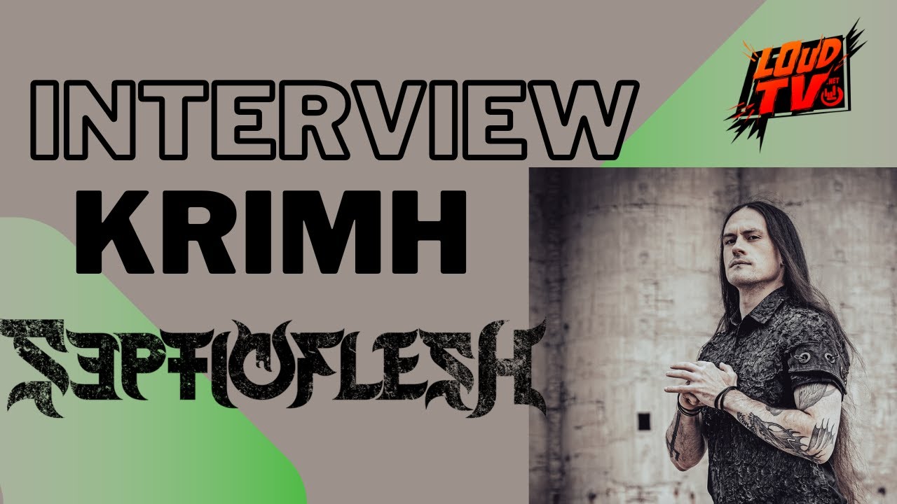 Interview with Krimh from Septicflesh on the 2024 Euro tour