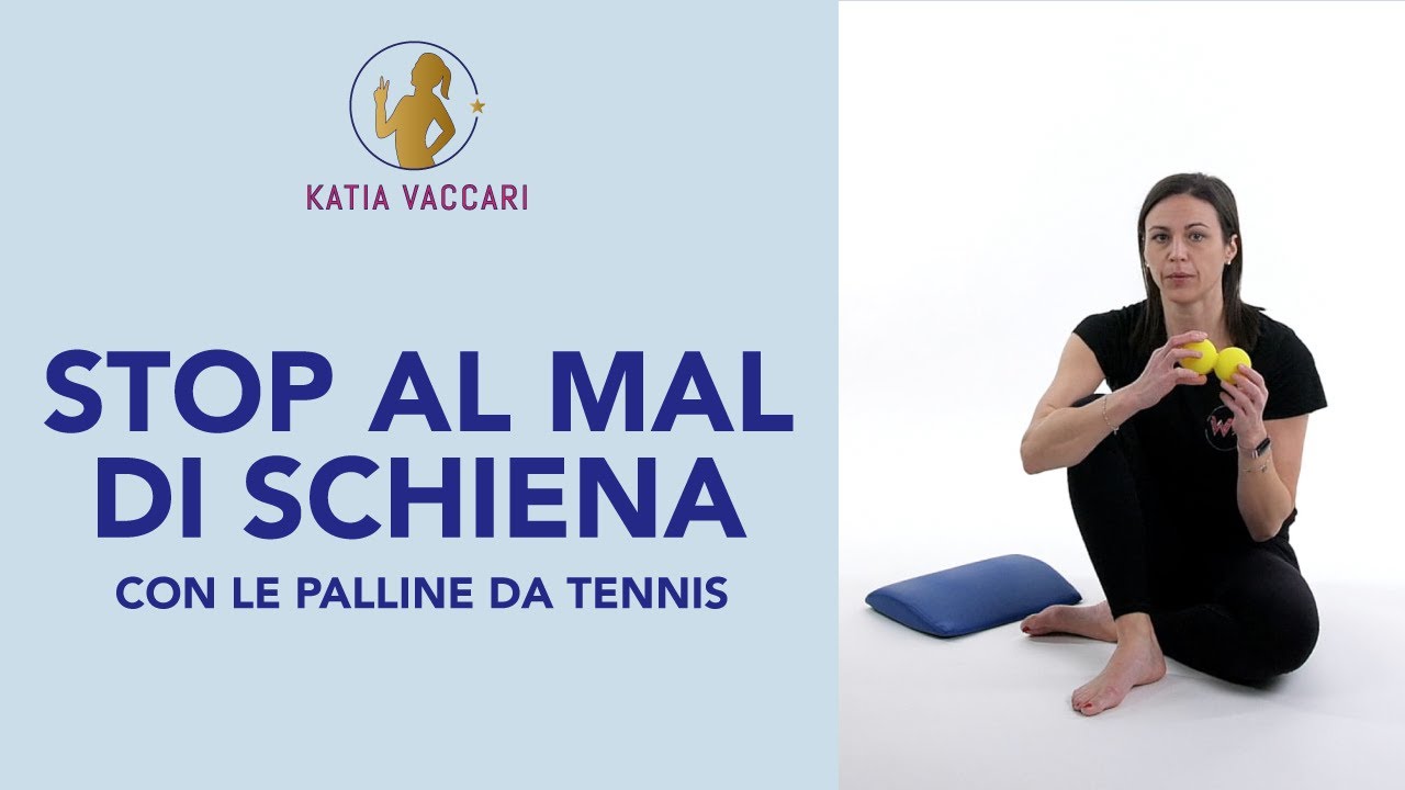STOP MAL DI SCHIENA con le palline da tennis