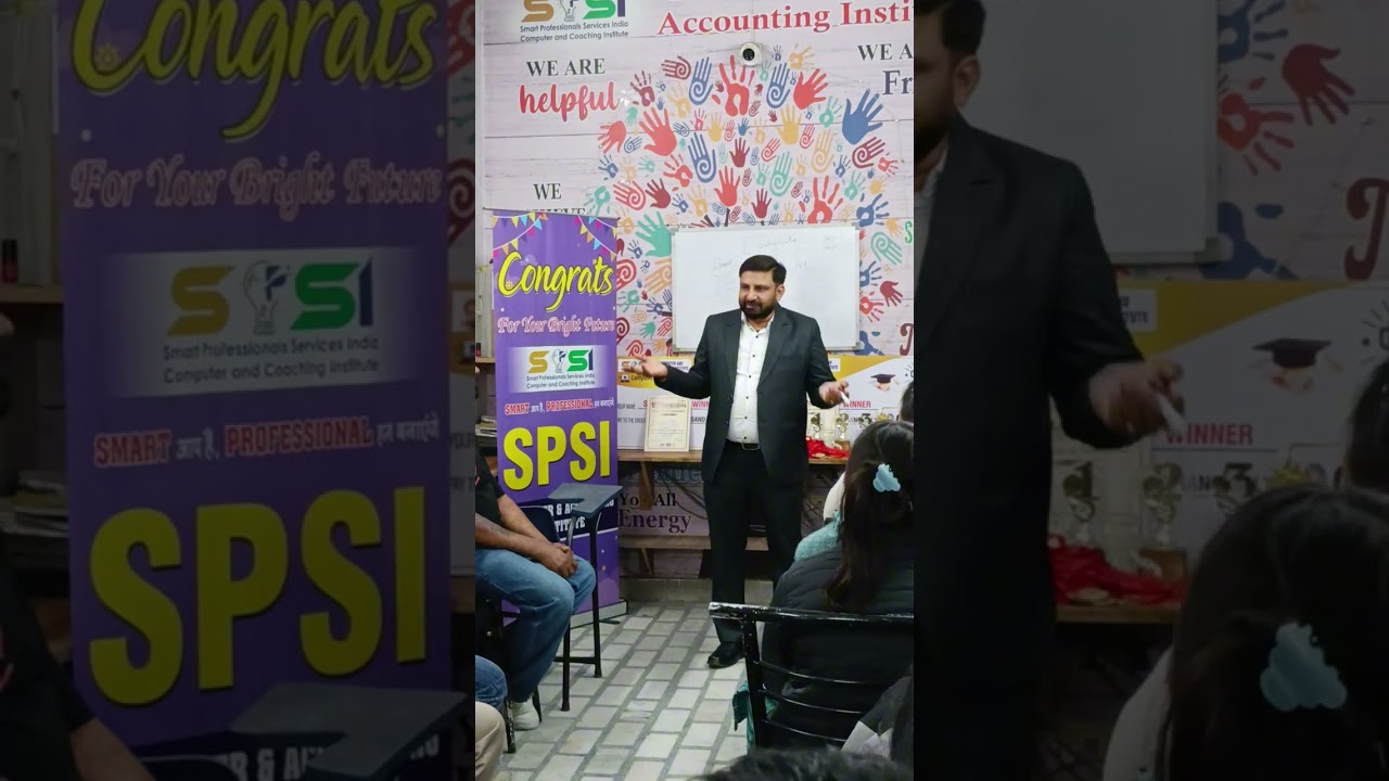 Ramesh Nagar Branch Owner Advocate Naresh Sir Speech | Importance of Computer Education