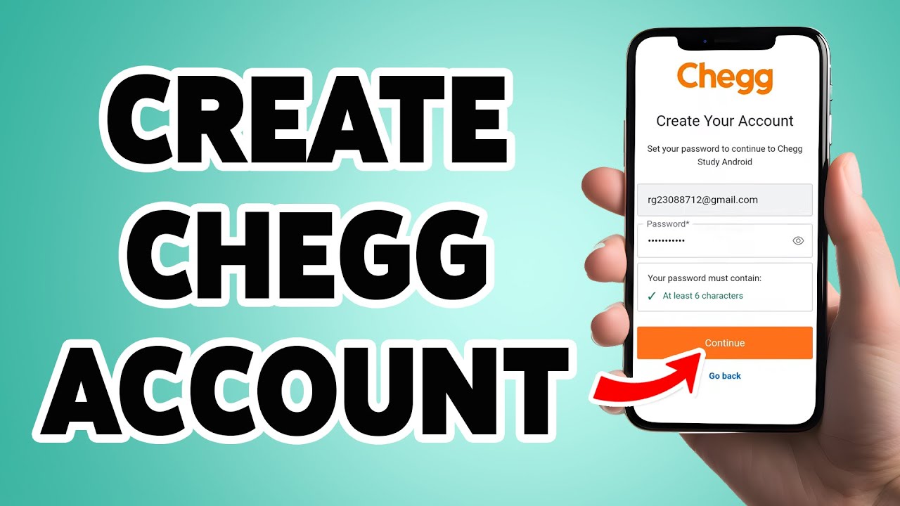 Create A Chegg Account | Chegg Study App Account Sign Up, Registration Guide 2025