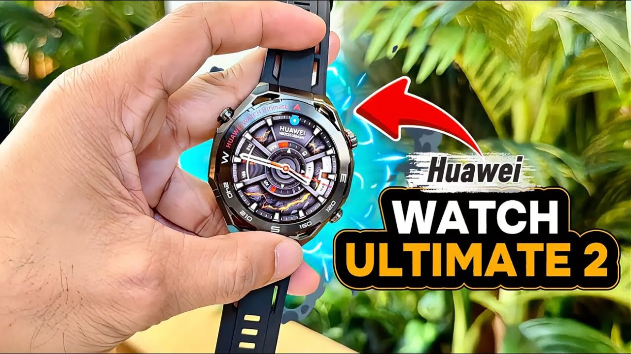 Полный обзор Huawei Watch Ultimate 2: роскошные смарт-часы, которые говорят под водой! #watchulti...