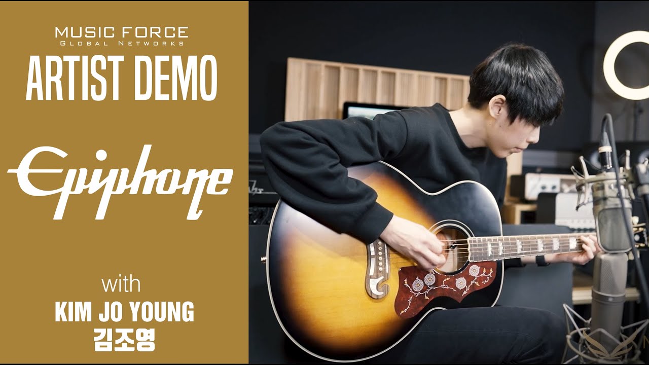 Epiphone J-200 All Solid Wood Demo ('Tommy Emmanuel - Mombasa' Covered by '김조영')