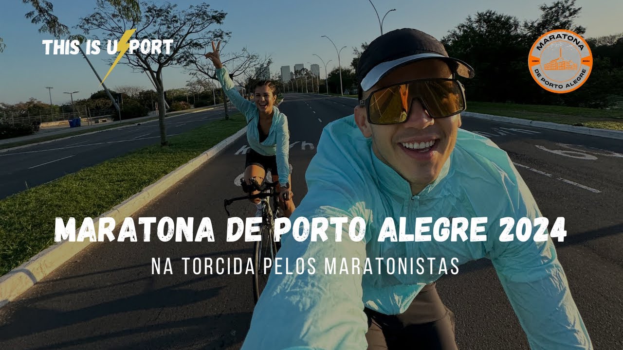 MARATONA DE PORTO ALEGRE 2024 l na torcida pelos maratonistas