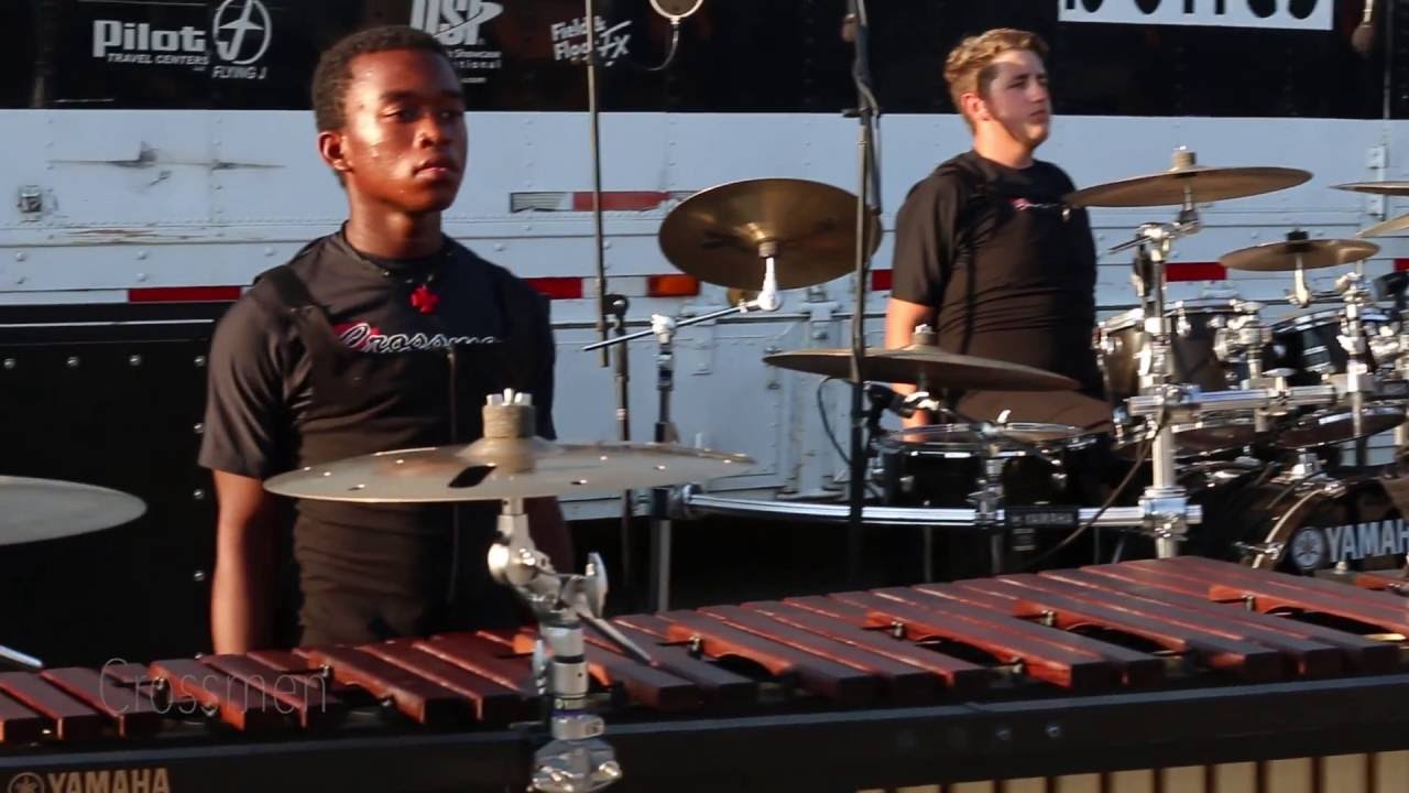 Crossmen - DCI Finals 2016 - Front Ensemble Warmup